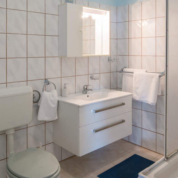 Bathroom / WC, Apartment for a relaxing holiday, Apartment for a relaxing holiday near the sea, Stara Baška, Krk Island, Croatia Stara Baška