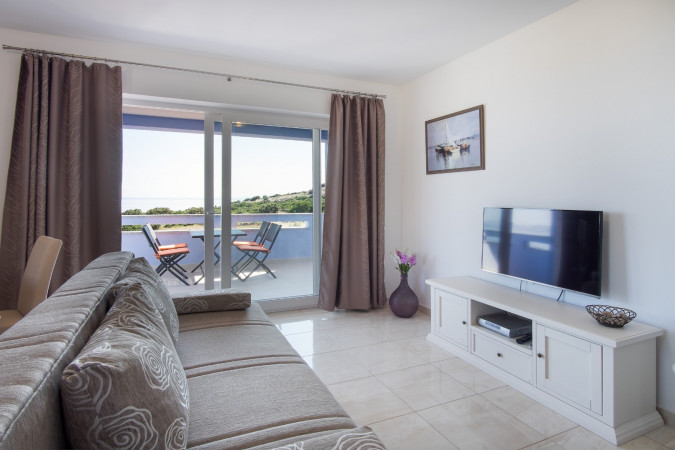 Apartment 2, Apartment for a relaxing holiday near the sea, Stara Ba&scaron;ka, Krk Island, Croatia Stara Ba&scaron;ka